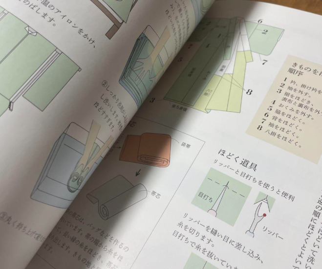 One-of-a-kind clothes and accessories made from old items starting at 300 yen per piece - Japanese Craft Book