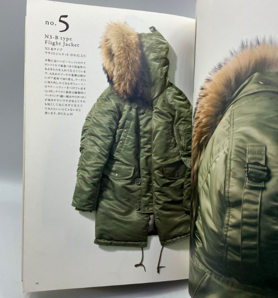 MENS Military Jacket Book Pattern Sewing book - Japanese Craft Book