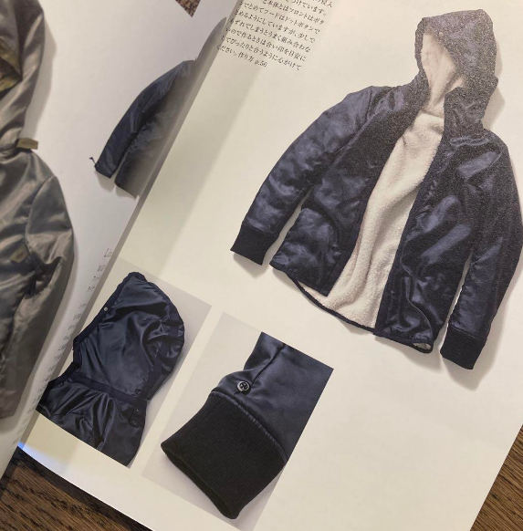 MENS Military Jacket Book Pattern Sewing book - Japanese Craft Book