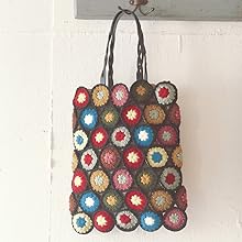 100 Crochet Motifs: A permanent edition for crochet and motif connecting fans that introduces 100 patterns and how to knit small items- Japanese Craft Book