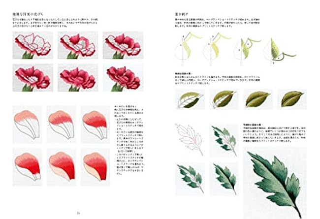 Enjoy embroidery with flowers from the Royal Botanic Gardens: Embroidery designs derived from botanical paintings at Kew Gardens Trish Barr, Shizuyo Saito - Japanese Craft Book