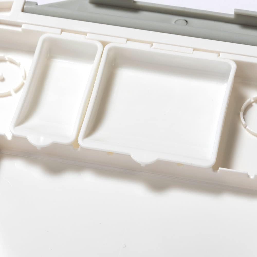 Holbein Watercolor Palette with Removable Compartments RP-24, 24-Well (Includes 26 Small and 4 Large Cups) 210191