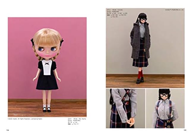 Taeko Sekiguchi The basics of Making doll clothes Japanese Doll Making clothes culture Sewing blythe momoko - Japanese Craft Book