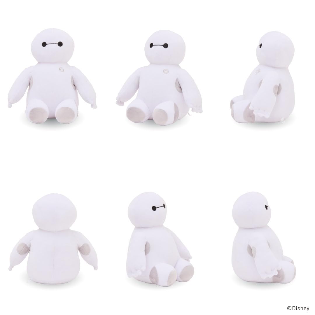Disney Baymax Fluffy Huggable Plush Toy BOOK - Japanese Craft