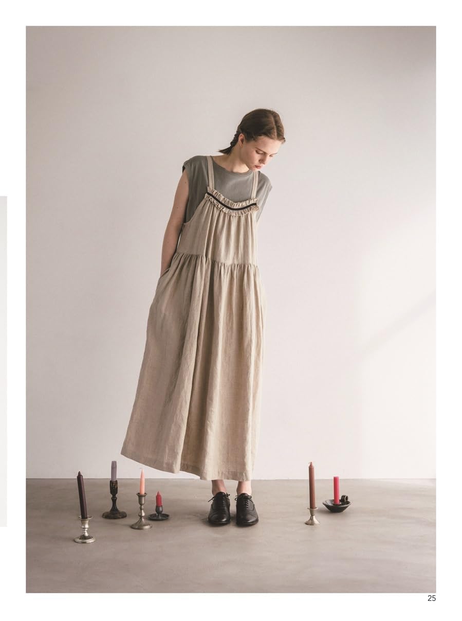 Clothes that bring light to everyday life: A comfortable wardrobe of linen and cotton - Japanese Craft Book