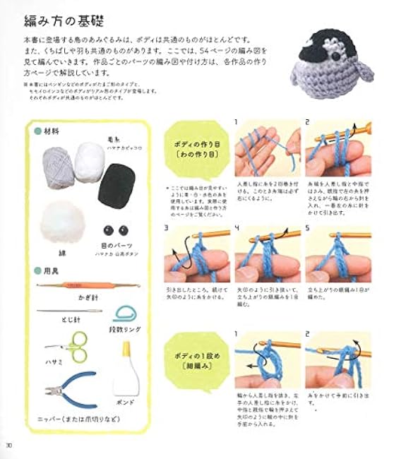 Hoshi Mitsuki's AmiAmi Bird - Japanese Craft Book