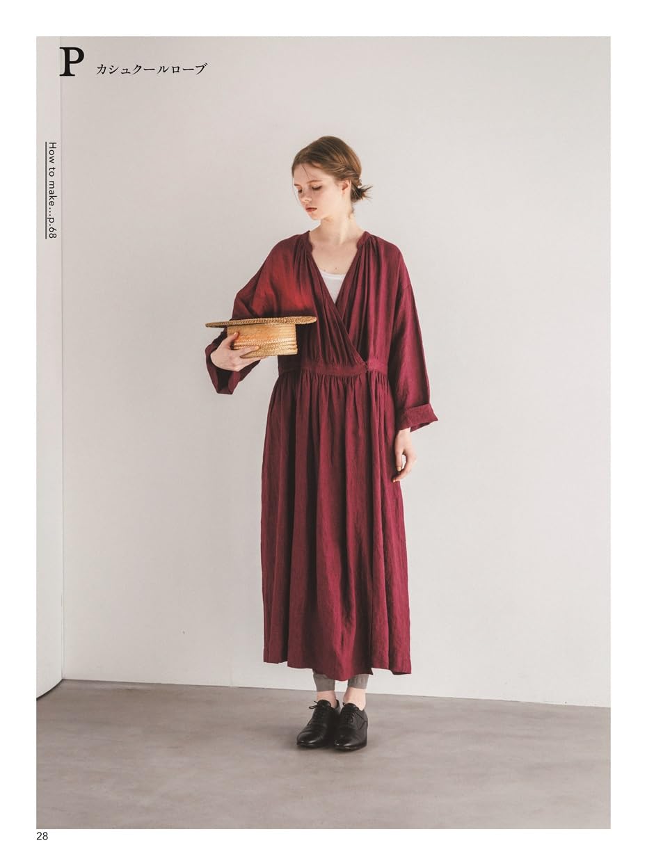 Clothes that bring light to everyday life: A comfortable wardrobe of linen and cotton - Japanese Craft Book