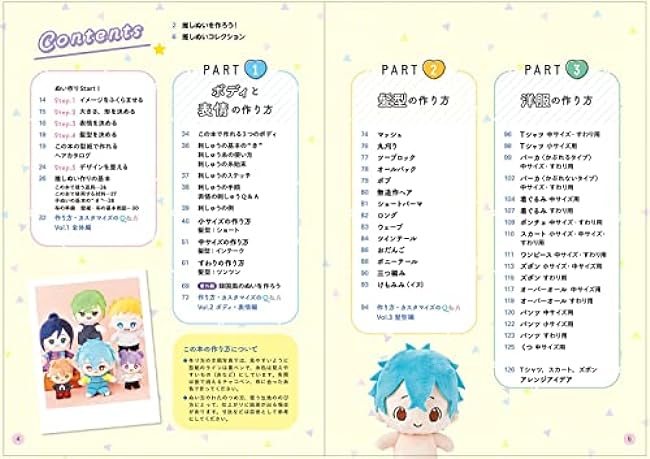 Even a First-Timer Can Make It! Cute Plushie & Plush Clothes s Sewing patterns miniature clothes - Japanese Craft Book