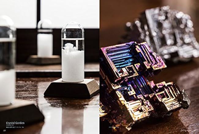 Mineral Terrarium Recipe Mineral garden in an aquarium and glass bottle - Japanese Craft Book