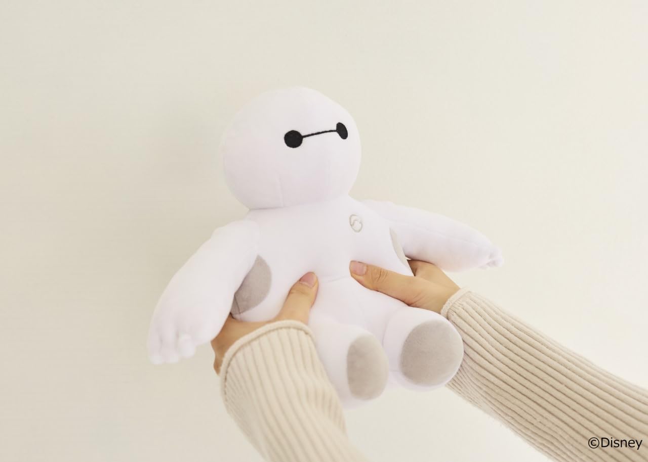 Disney Baymax Fluffy Huggable Plush Toy BOOK - Japanese Craft
