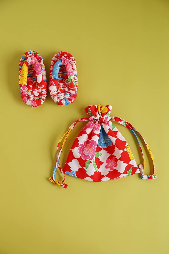 Eco-friendly living with remakes Fun cloth sandals at home Eriko Ichinose Room shoes - Japanese Craft Book