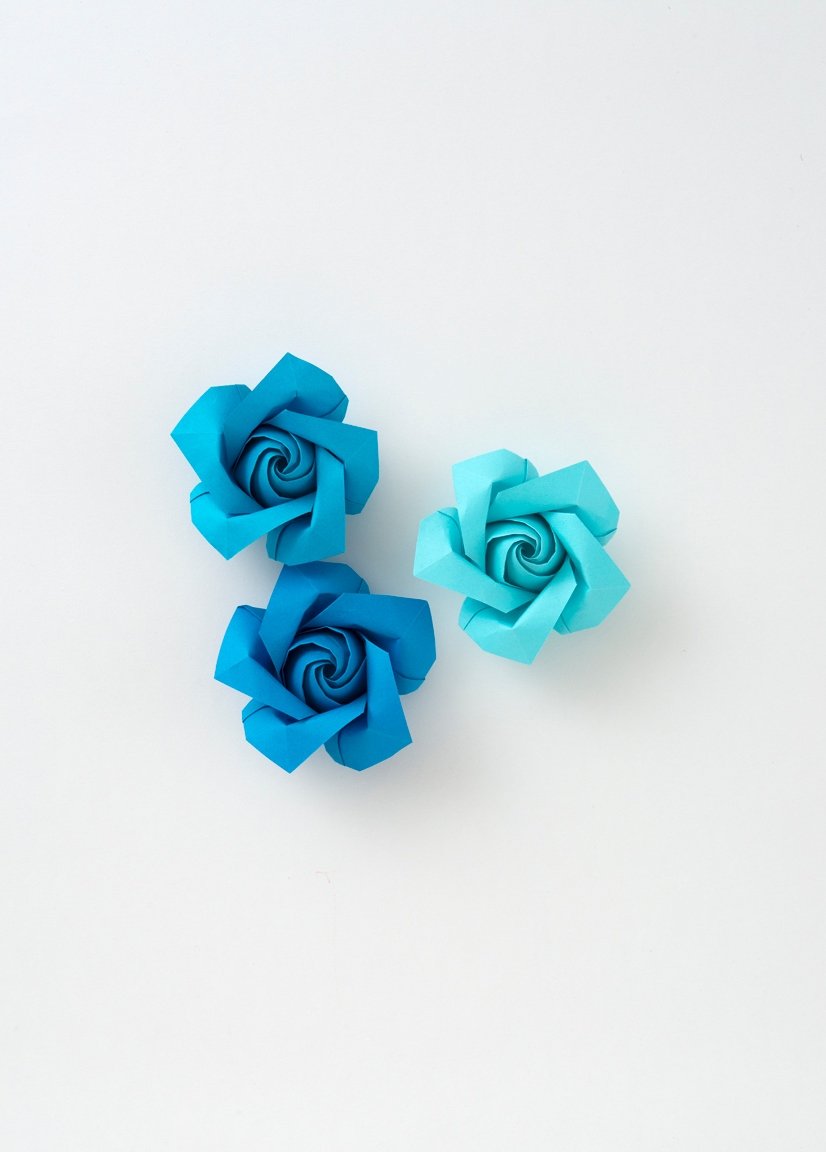 beautiful rose origami - Japanese Craft Book