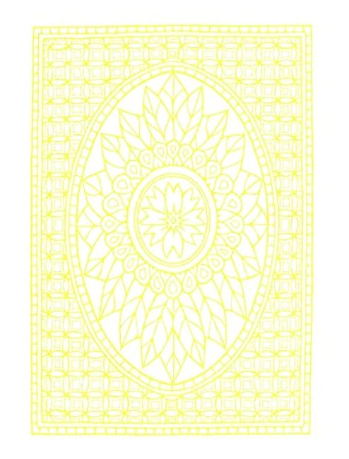 Mindfulness coloring book with pictures and words to heal your mind - Japanese Craft Book