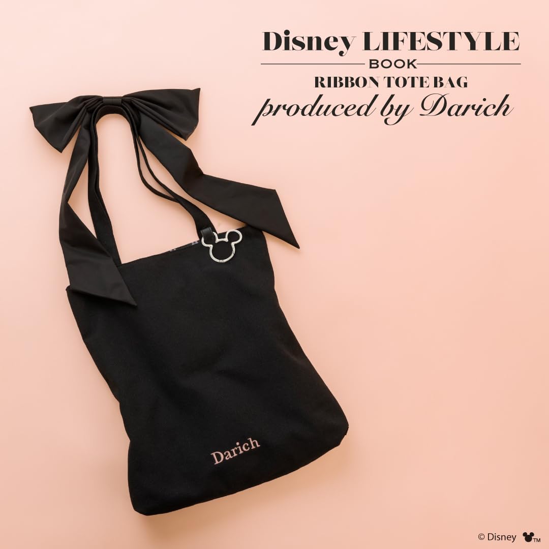 Disney LIFESTYLE BOOK Ribbon Tote Bag by Darich