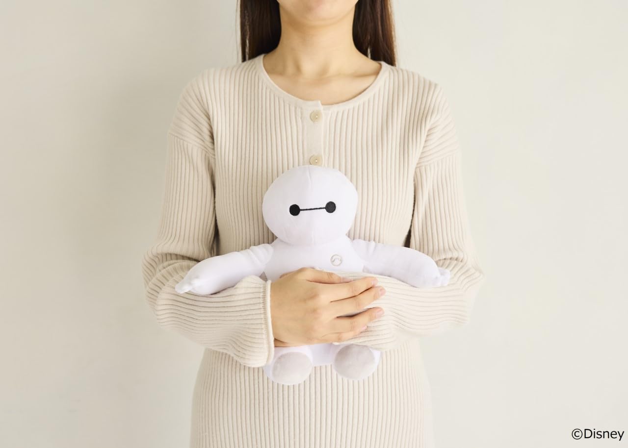 Disney Baymax Fluffy Huggable Plush Toy BOOK - Japanese Craft