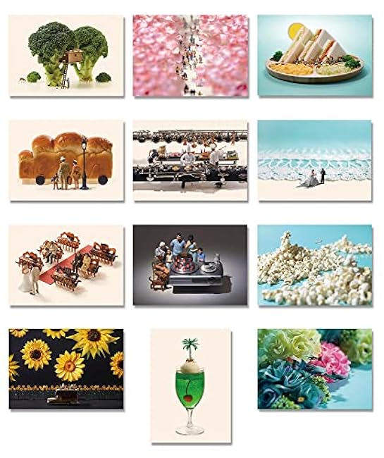MINIATURE LIFE PostCard book (Tatsuya Tanaka) Japanese album Photo - Japanese Craft Book*
