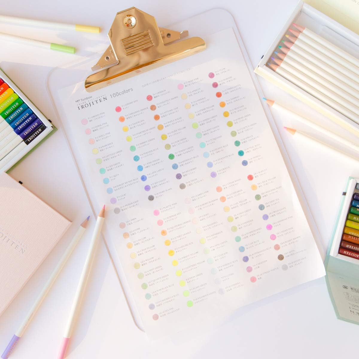 Tombow Colored Pencil Color Dictionary Volume 3 30 Colors CI-RTC