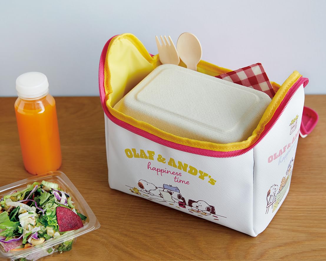 SNOOPY Snoopy House Multi-purpose Storage Pouch BOOK OLAF & ANDY's Happinesstime