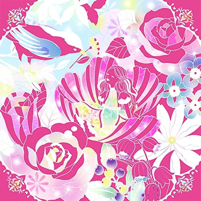 Scratch art that adjusts the autonomic nervous system: A princess and a wonderful story Japanese Coloring Book