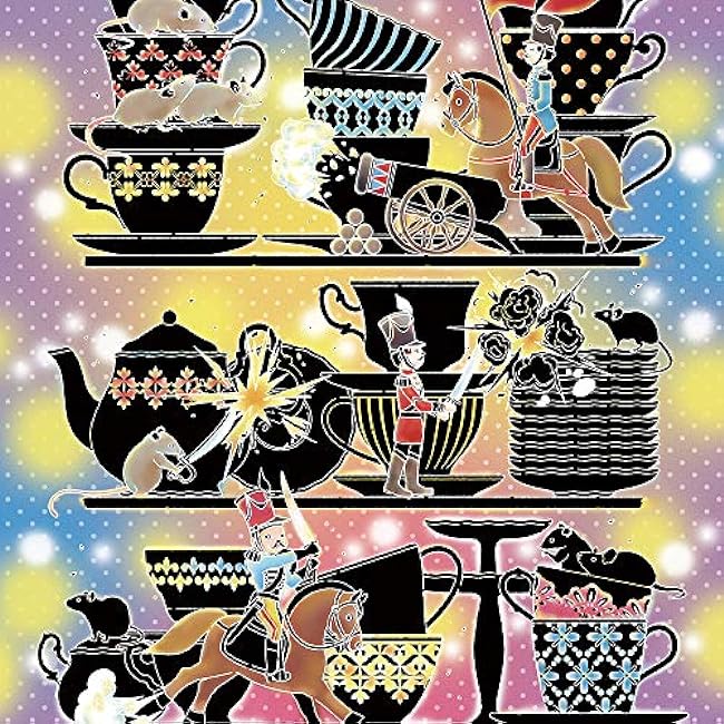 Scratch art to improve the autonomic nervous system?The stories of Swan Lake, the Nutcracker, and Sleeping Beauty? Japanese Coloring Book