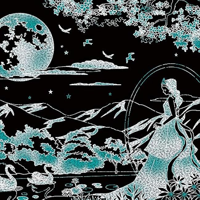 Scratch art to improve the autonomic nervous system?The stories of Swan Lake, the Nutcracker, and Sleeping Beauty? Japanese Coloring Book