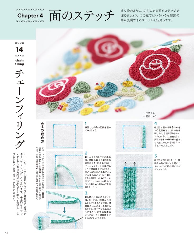 Embroidery tips and unique stitches that anyone can master Japanese Craft Book