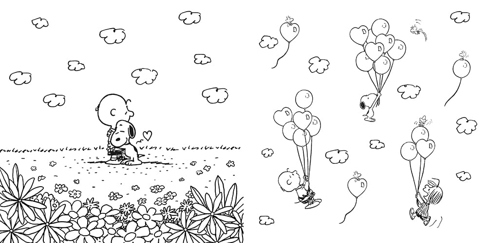 LOVE SNOOPY Coloring Lesson Book - Japanese Craft Book