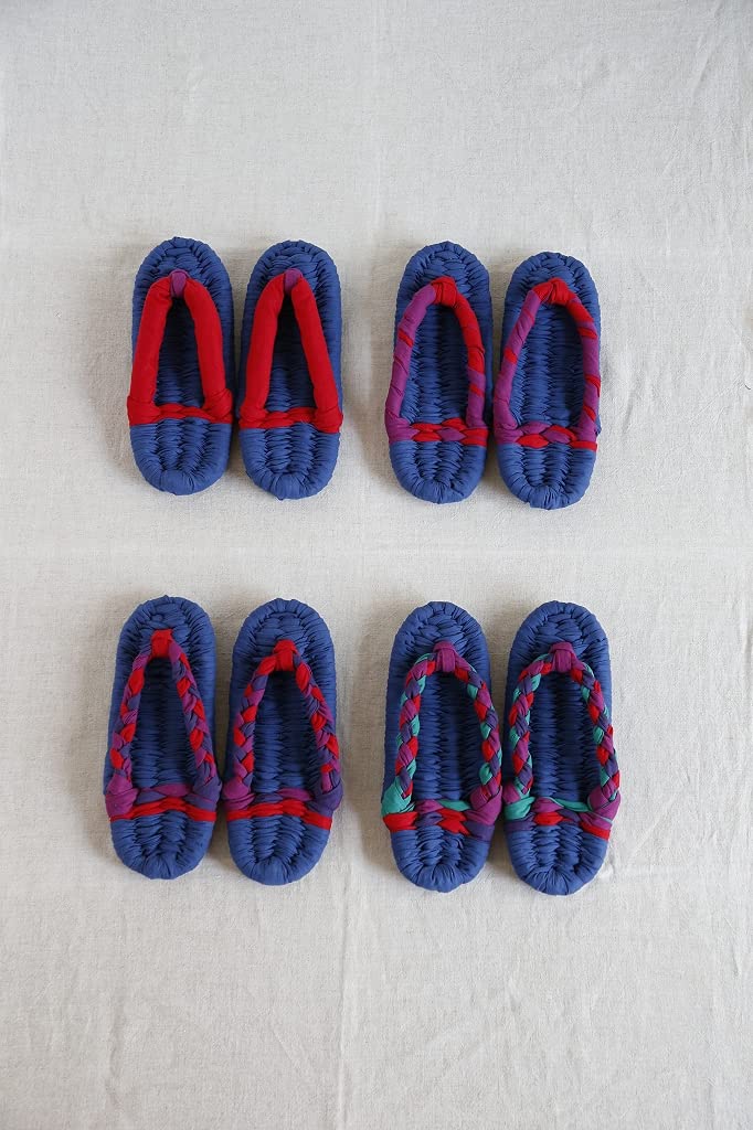 Eco-friendly living with remakes Fun cloth sandals at home Eriko Ichinose Room shoes - Japanese Craft Book