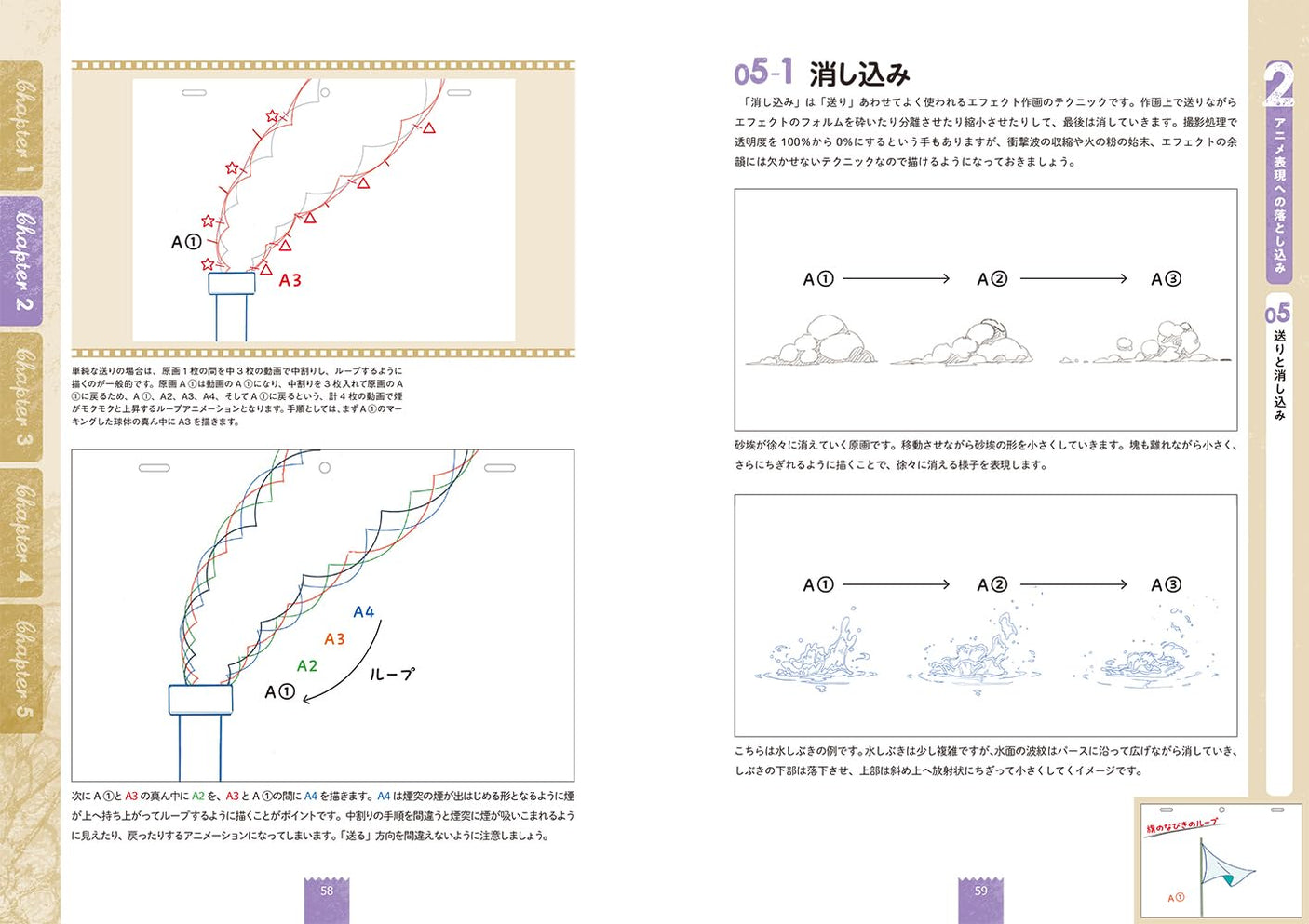 Effect drawing exploration notes Japanese Craft Book
