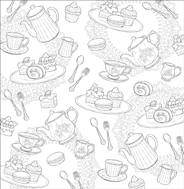 Pattern coloring book Beautiful classical world - Japanese Coloring Book