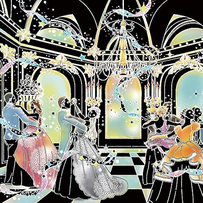 Scratch art to improve the autonomic nervous system?The stories of Swan Lake, the Nutcracker, and Sleeping Beauty? Japanese Coloring Book