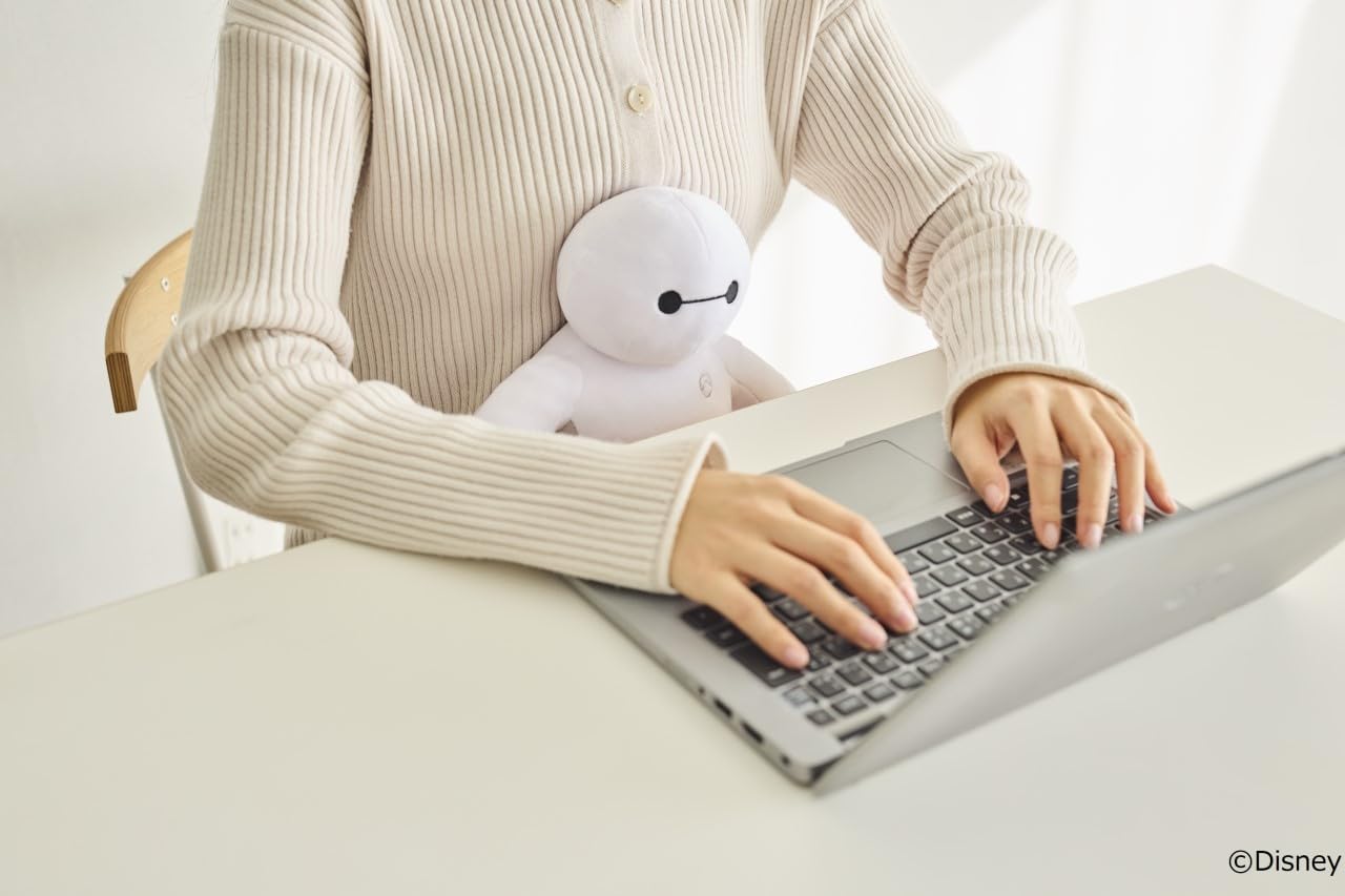 Disney Baymax Fluffy Huggable Plush Toy BOOK - Japanese Craft