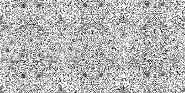 william morris coloring pages Japanese Coloring Book