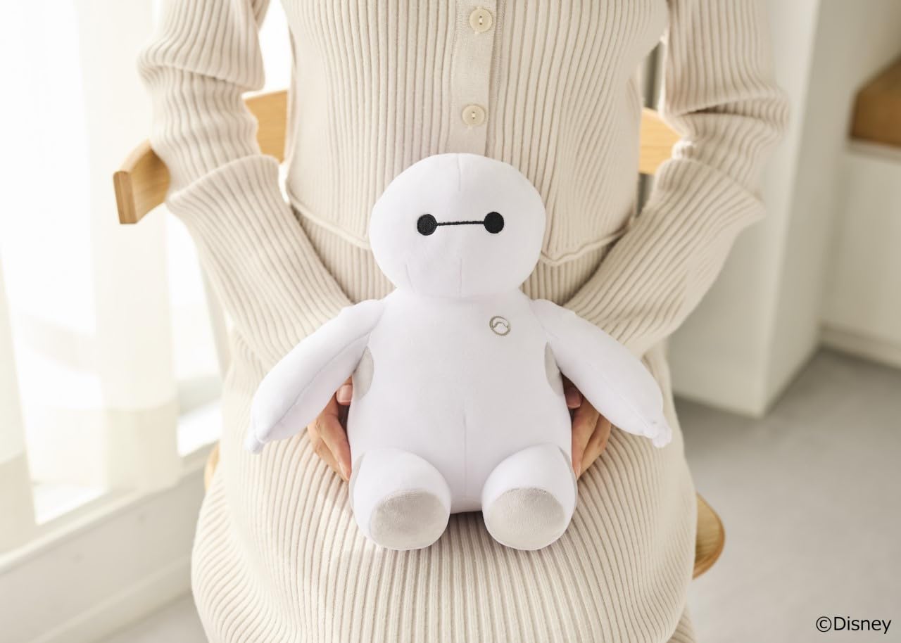 Disney Baymax Fluffy Huggable Plush Toy BOOK - Japanese Craft