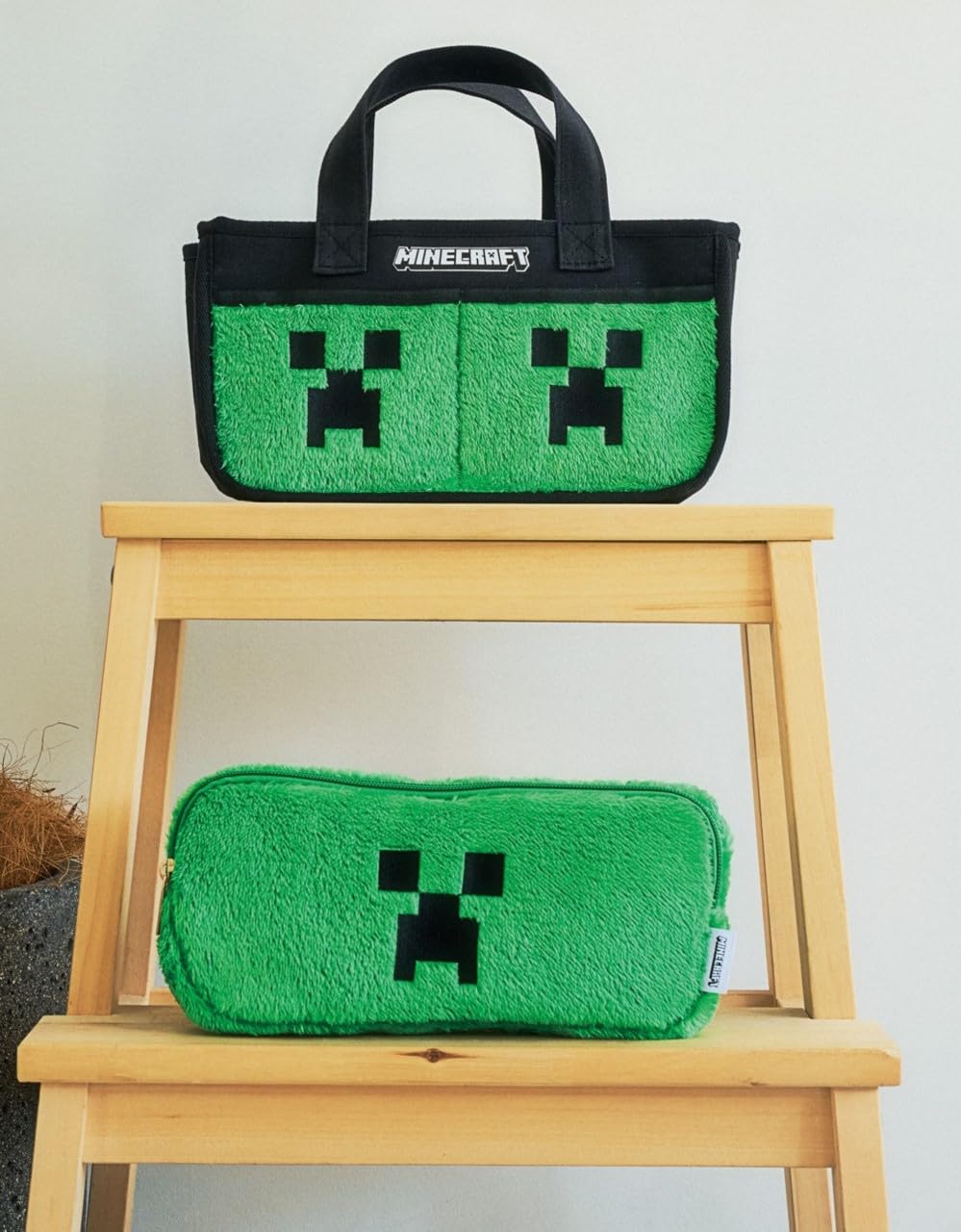 MINECRAFT Tidying up expert interior tote book, Creeper version