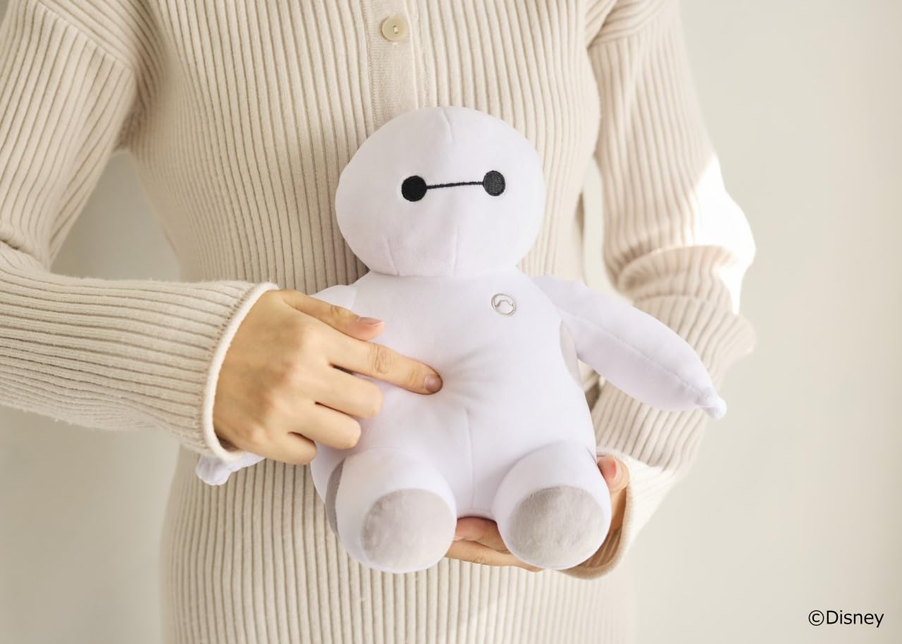 Disney Baymax Fluffy Huggable Plush Toy BOOK - Japanese Craft
