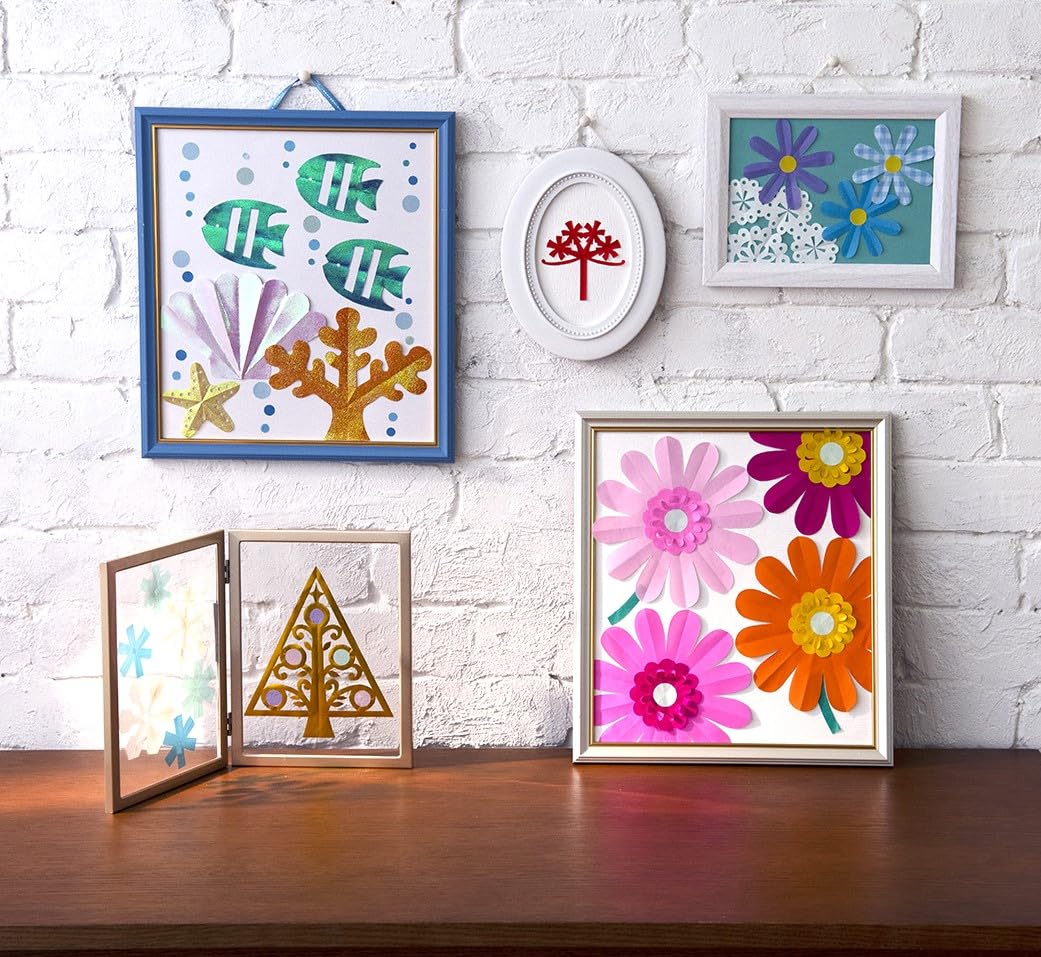 100 Flower and Nature Papercuts - Japanese Craft Book