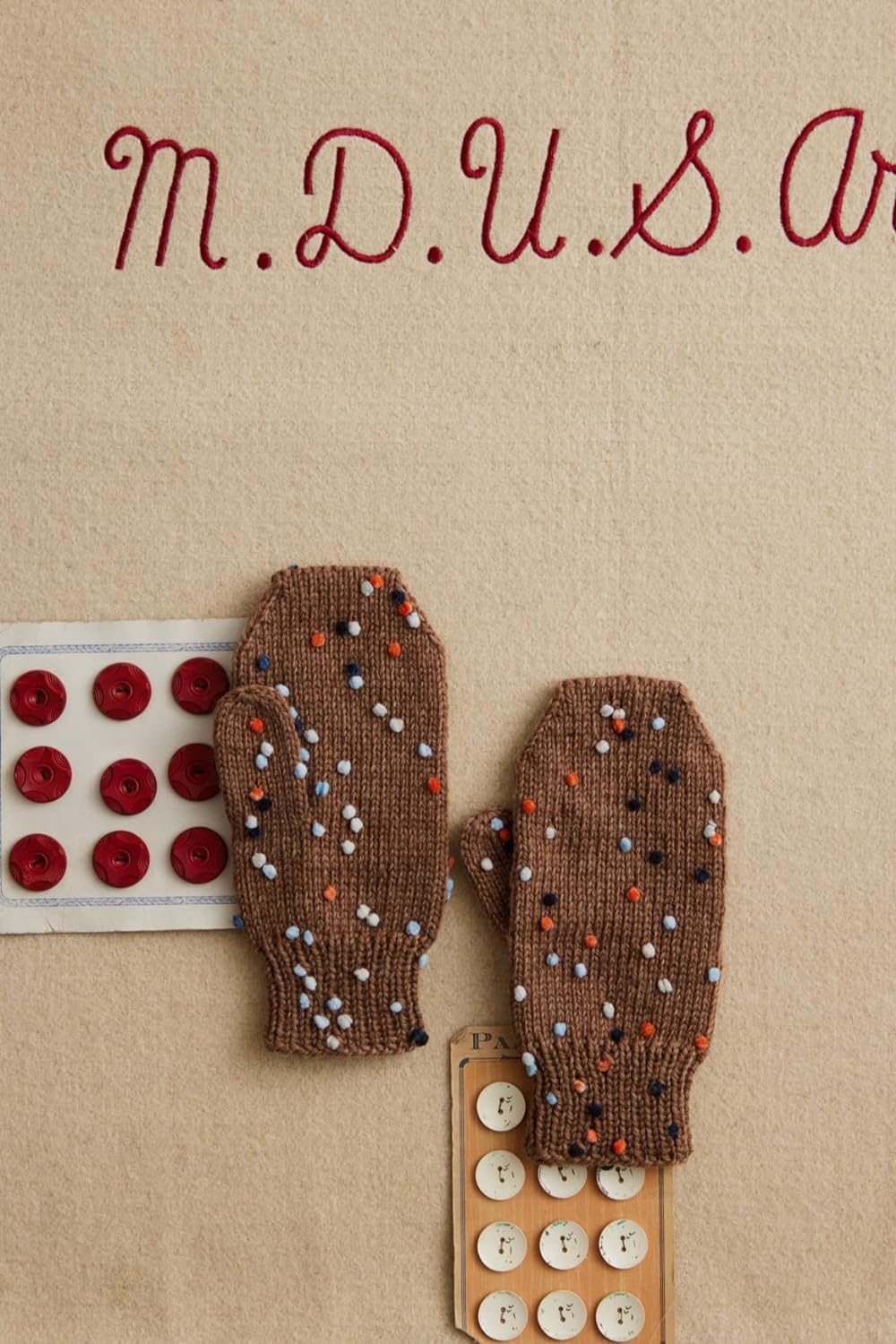 Handbook on how to knit gloves Japanese Craft Book