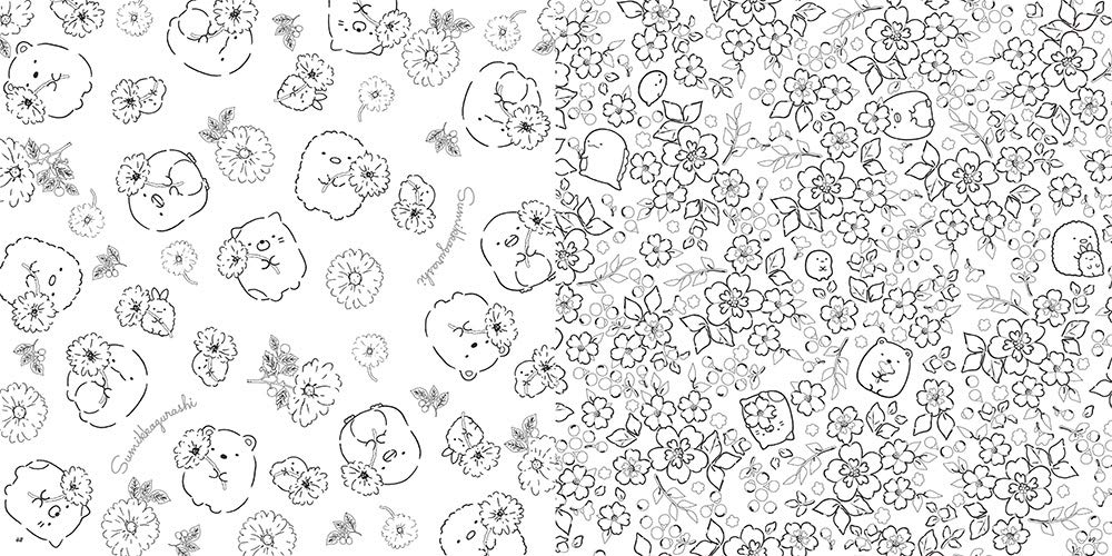 Sumikkogurashi coloring book lesson book 2 illustration book - Japanese Coloring Book