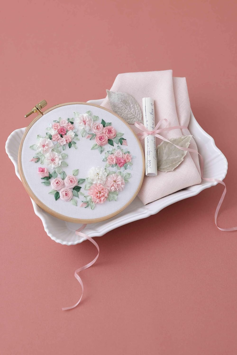 Extremely cute ribbon embroidery - Japanese Craft Book