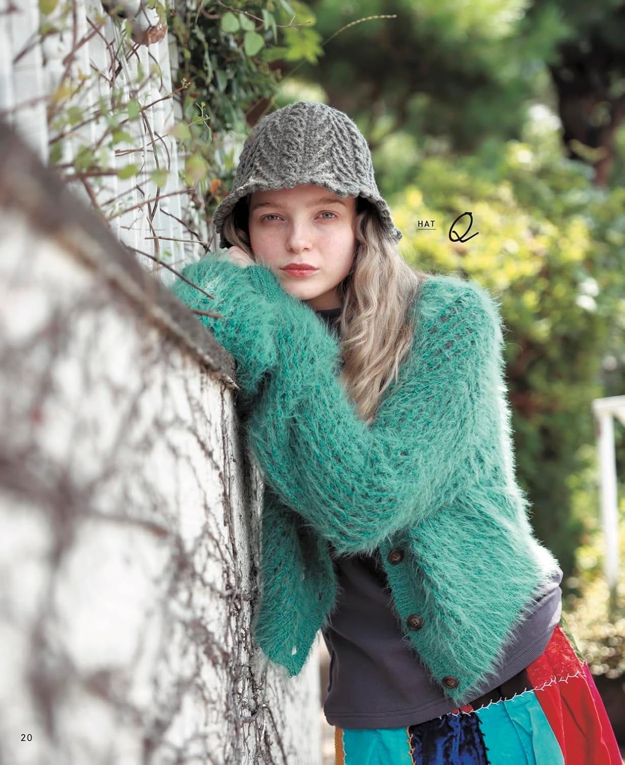 Crochet Aran knit hat - Japanese Craft Book