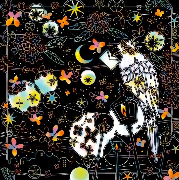 Fantasy Scratch Art by Shinobu Ohashi - Japanese Craft Book