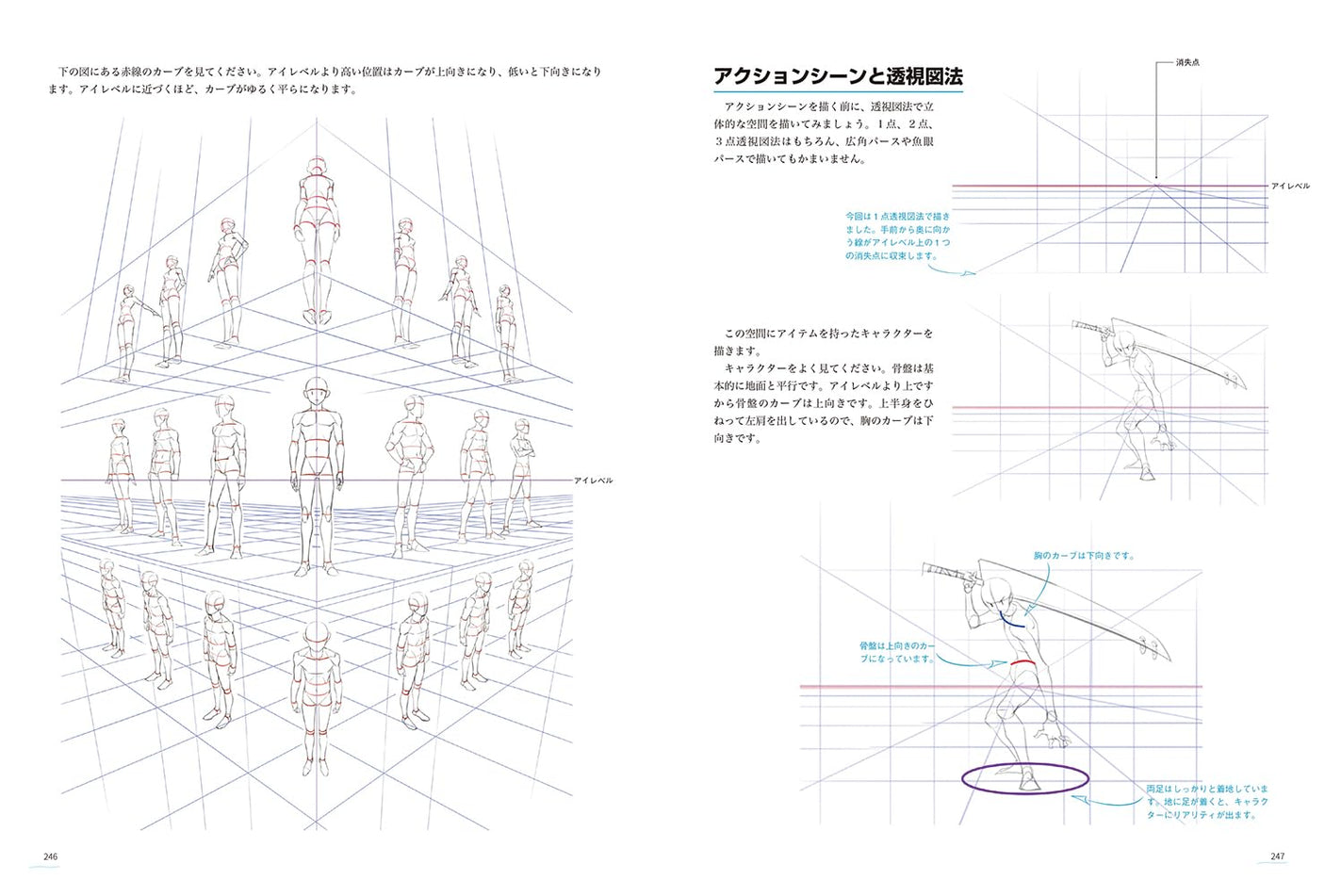 Introduction to drawing the structure and movement of the human body - Complete explanation of important points when drawing the human body Japanese Craft Book