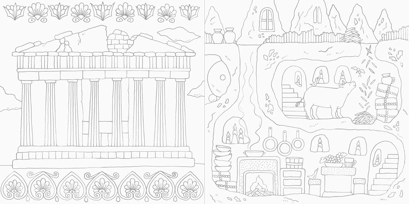 Eriy Tracing around the world - A journey to enjoy history - Japanese coloring Book