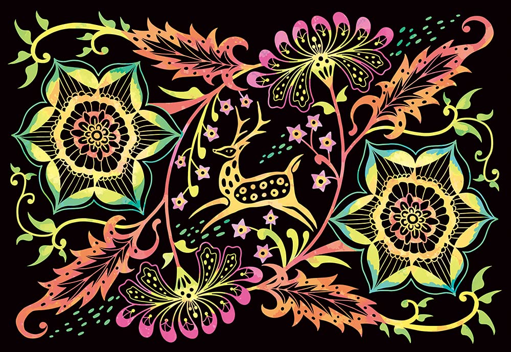 Scratch art to regulate the autonomic nervous system: Sarasa pattern Miyako Nonaka - Japanese Craft Book