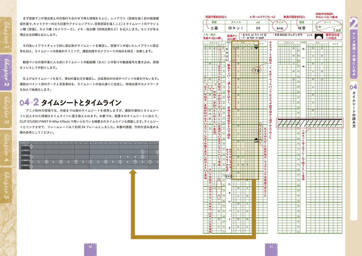 Effect drawing exploration notes Japanese Craft Book