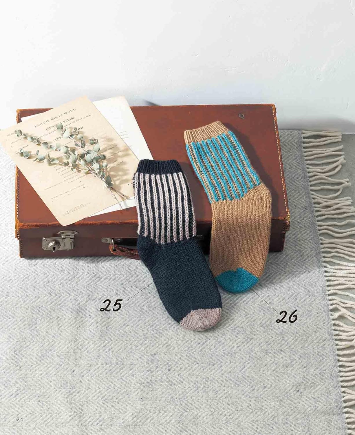 KNITTING SOCKS Basic socks knitted with needles Japanese Craft Book