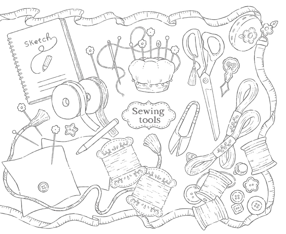 Midnight Tea Party with Stuffed Animals (TOKIMEKU series Ver. 8) - Exciting Coloring Book Series - Japanese Coloring Book