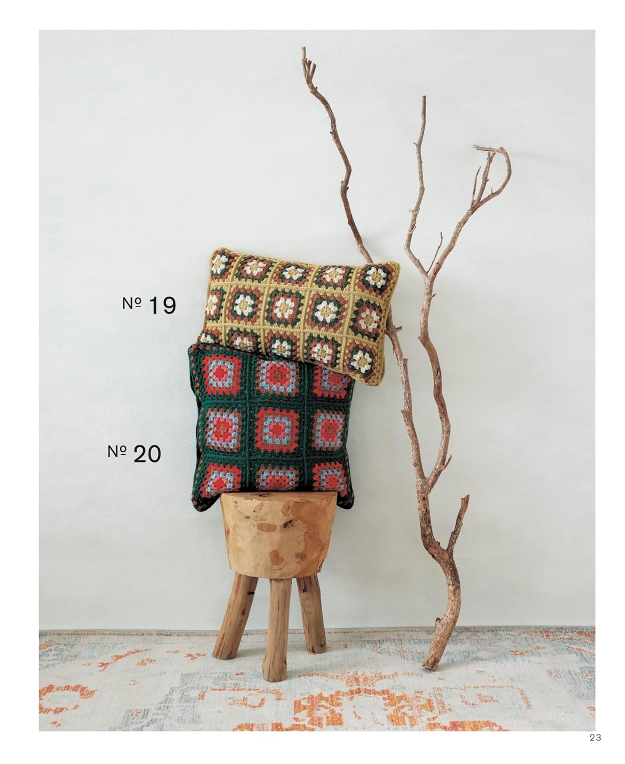 Crochet Granny Square wear and accessories - Japanese Craft Book