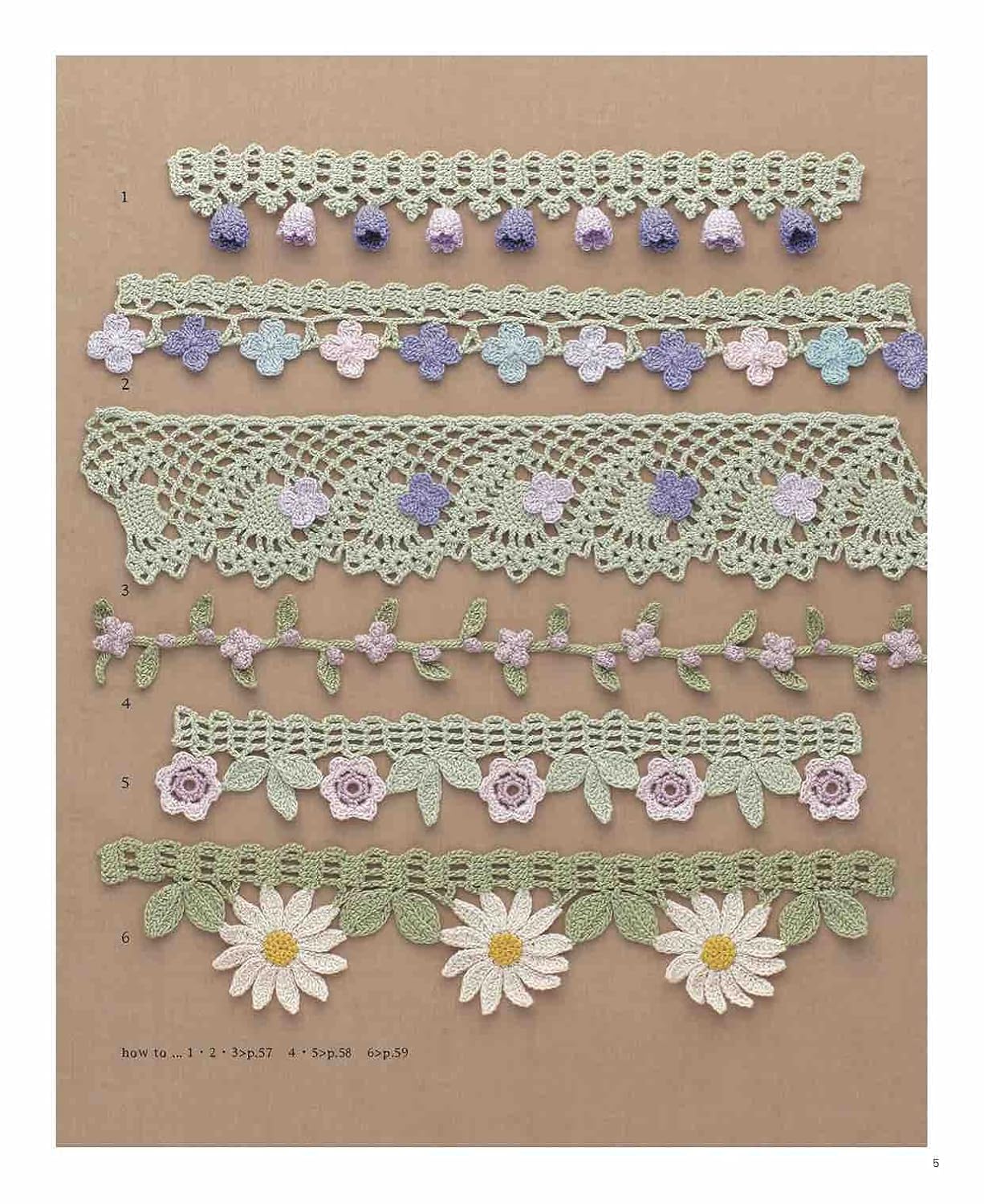 Crocheted black flower motifs that brighten Yukiko's days Japanese Craft Book